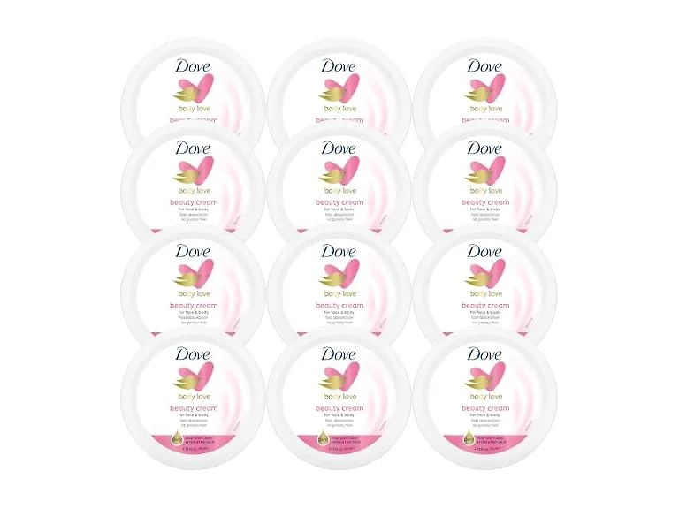 Dove Beauty Cream Lotion Travel 2.53oz 12pk