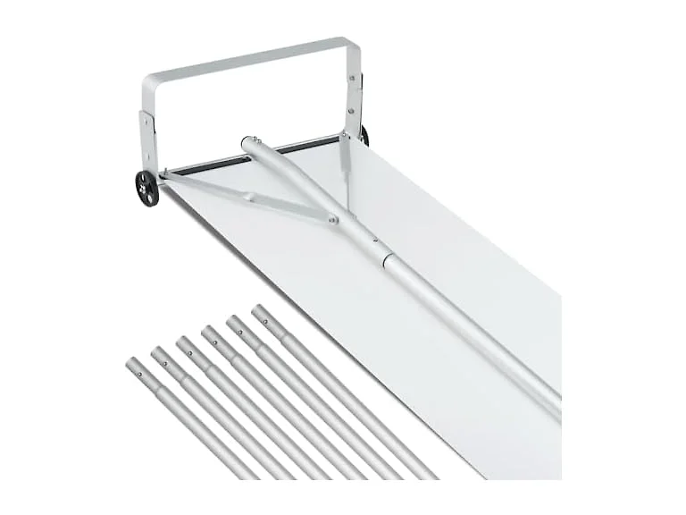 Snow Roof Rake, 30ft Reach Aluminium Roof Shovel