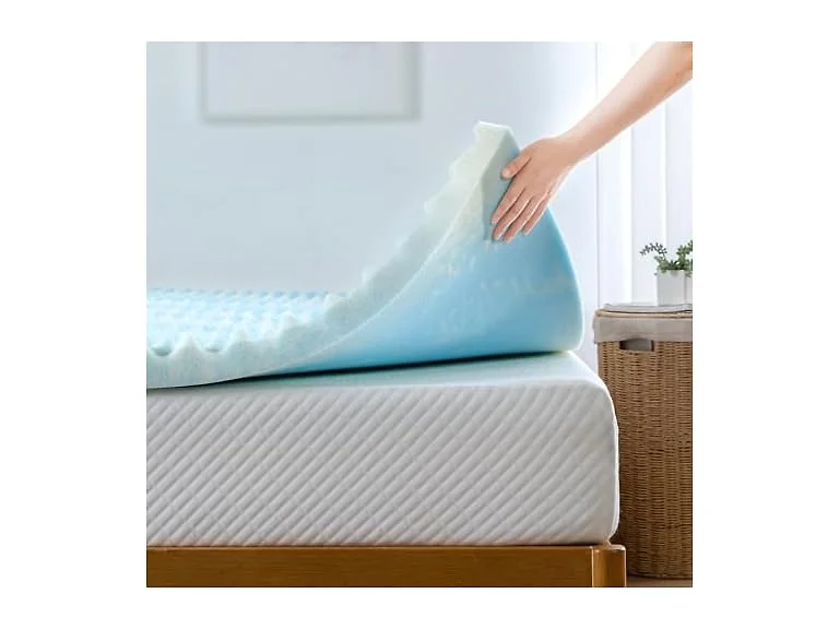 ZINUS 2 Inch Memory Foam Mattress Topper