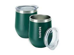 BJPKPK BJPKPK 2 pcs 12oz Insulated Wine