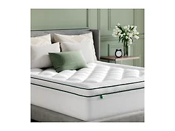 Novilla Queen Mattress Topper, Soft Pillow Top for Dorm Bed, Breathable Quilted Mattress Pad Cover with Deep Pocket, Down Alternative Fill, Machine Washable Back to School Essentials