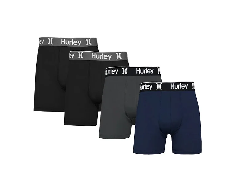 Hurley Mens Boxer Brief Underwear