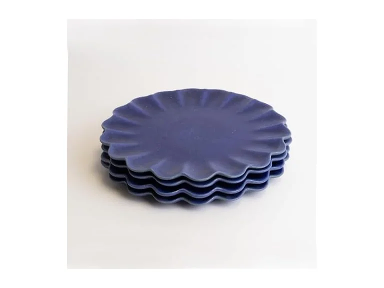 LEMIEUX ET CIE Dhalia 4-Piece Salad Plate Set 