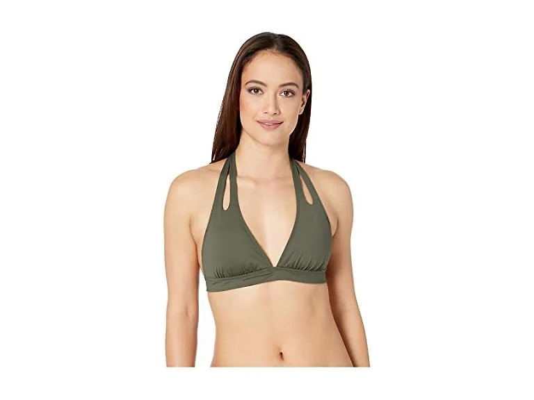 La Blanca Women (12) Island Goddess Halter Bra