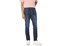 Amazon Essentials Men's Skinny-Fit Stretch Jean - Discontinued Colors, Indigo Wash, 30W x 28L