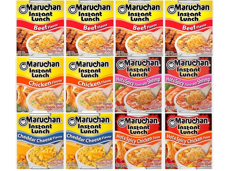 12-Pk Maruchan Instant Ramen Noodles