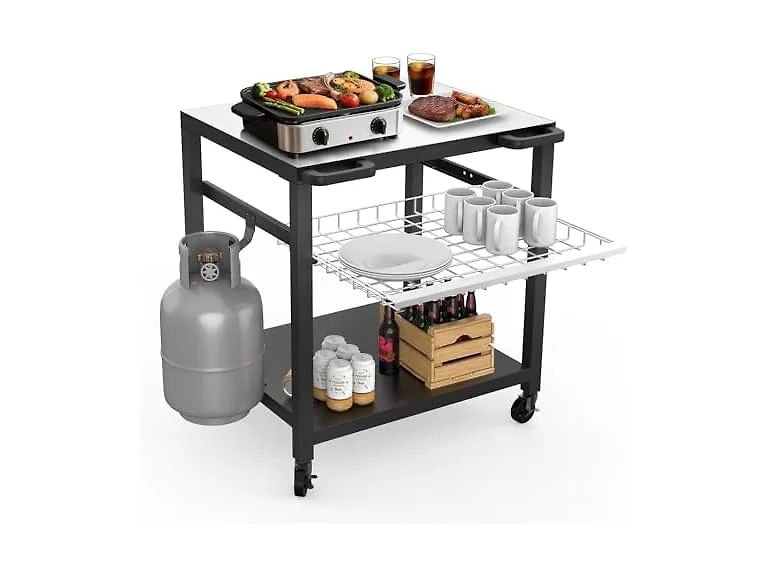 NUUK 40010-VC 30" Deluxe Stainless Pizza Table