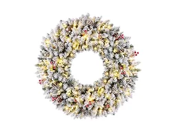 TOWPONICS DPT-200T-1 48in Prelit Christmas Wreath