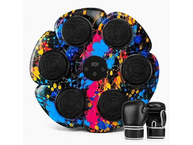 Smart Bluetooth Music Boxing Machine- Graffiti Splatter