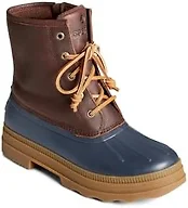 Sperry Women's Saltwater 2.0 Duck Boot, Navy, 9