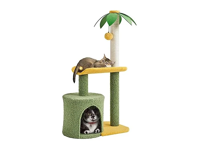 Yaheetech Cat Tree for Indoor Cats, 37in Coc