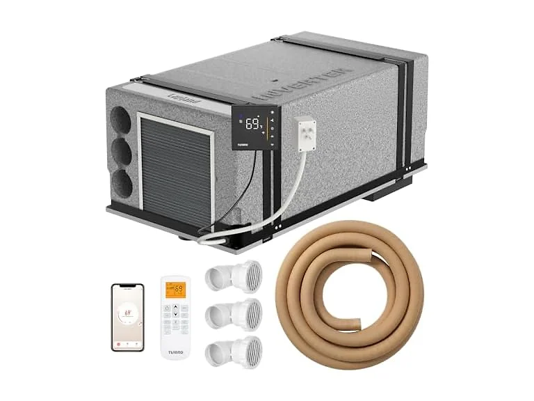 TURBRO Lapland LL10V Under-Bench Inverter RVAC Gray