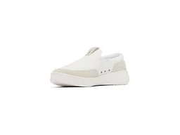 Columbia Womens PFG Boatside Slip On Boat Shoe, Sea Salt/ICY Morn, 11