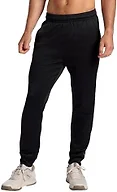 HEAD Men’s Strike Jogger, Standard Fit, Midweight Fleece Material, Black, Small
