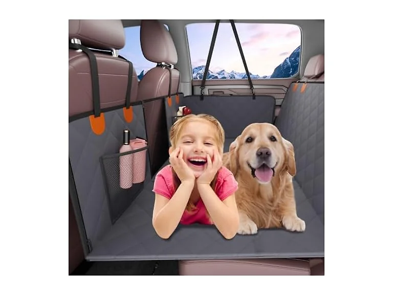 Back Seat Extender, Dog Car Seat Cover 400lbsDog