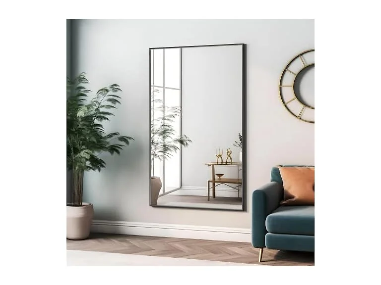 NeuType Full Length Mirror,Black,59"x36"