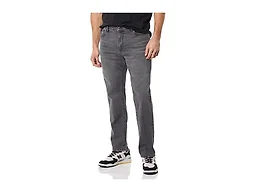 Amazon Essentials Men's Athletic-Fit Stretch Jeans - Discontinued Colors, Washed Grey, 35W x 32L