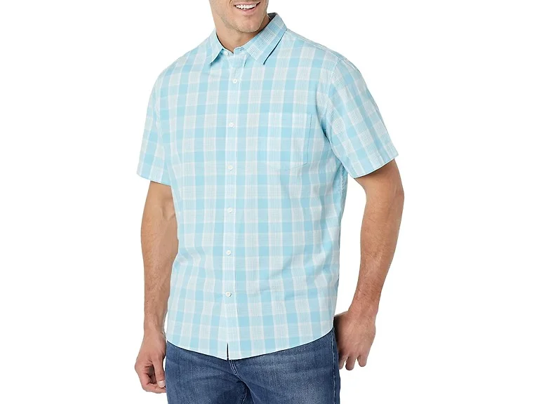 Amazon Essentials Men (S) Shirt Light Blue
