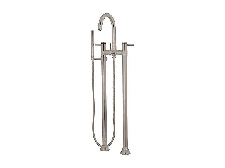 Kingston KS8358DL Freestanding Tub Faucet, Br Nickel
