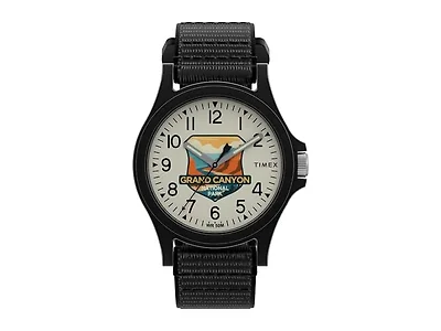 Timex Unisex Grand Canyon 40mm Watch Black