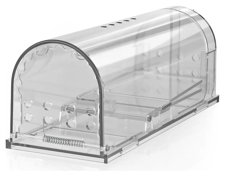 Humane Mouse Trap Pack of 4, Clear