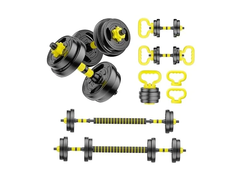 2x15lbs Adjustable Dumbbell Set