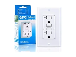 3GRACE TJR-98454005-3PK 3-Pack 3GRACE GFCI Outlet Whit