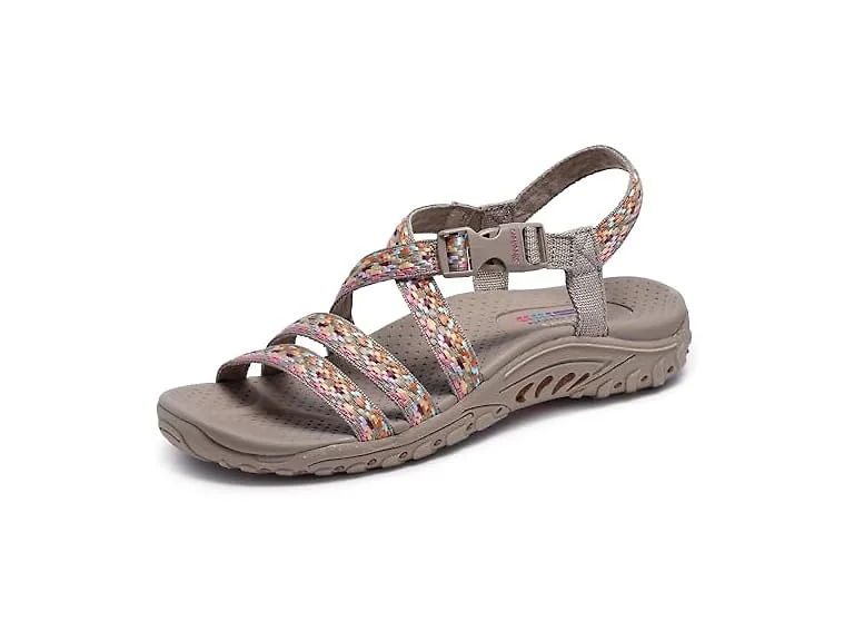 Skechers Women's Reggae Dream Weaver Outdoor Sandal, 7