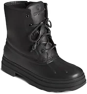 Sperry Women's Saltwater 2.0 Duck Boot, Black, 6.5