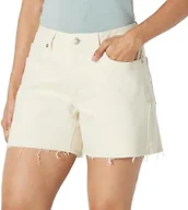 Amazon Essentials Women's Low Stretch Mid-Rise Regular-Fit Jean Short, Ecru, 16