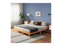 Avenco Solid Wood Platform Bed Frame, 12 Inch Bed Frame King Size, Sturdy Wood Slat Support, No Box Spring Needed, Easy Assembly