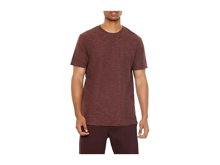 Forever 21 (L) Slub-knit Crew Tee