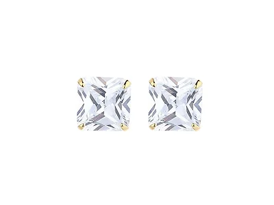 3.00 CTTW Square Stud Earring
