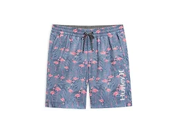 Hurley HSP26VMS-21472 S Hurley Flamingo Fern Swim Short Grey Teal