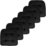 Sweet Home Collection SHC-PATIO-BLK-6PK 6-Pack Rever