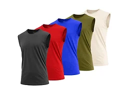 BLU ROCK LC-----(Mens 5PK) - JMMS-9200  BK-RD-RY-O