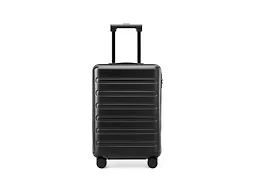 NINETYGO Carry On Luggage 22x14x9 Airline Approved, 20 Inch Luggage with Smooth Double Spinner Wheels, Hard Shell PC+ABS Suitcase Carry-On, Lightweight Travel Luggage, TSA Approved (Black, Andes)