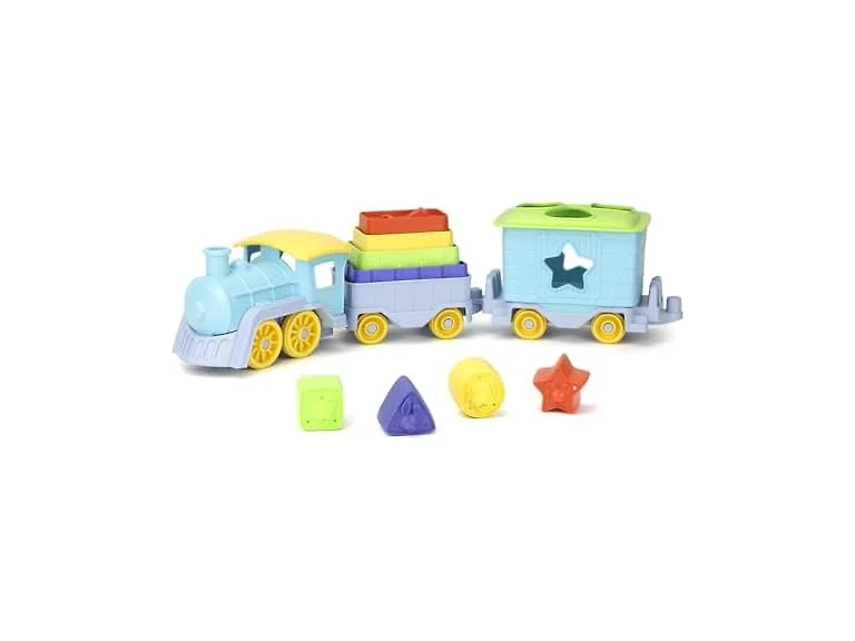 Green Toys Stack & SORT Train CB2