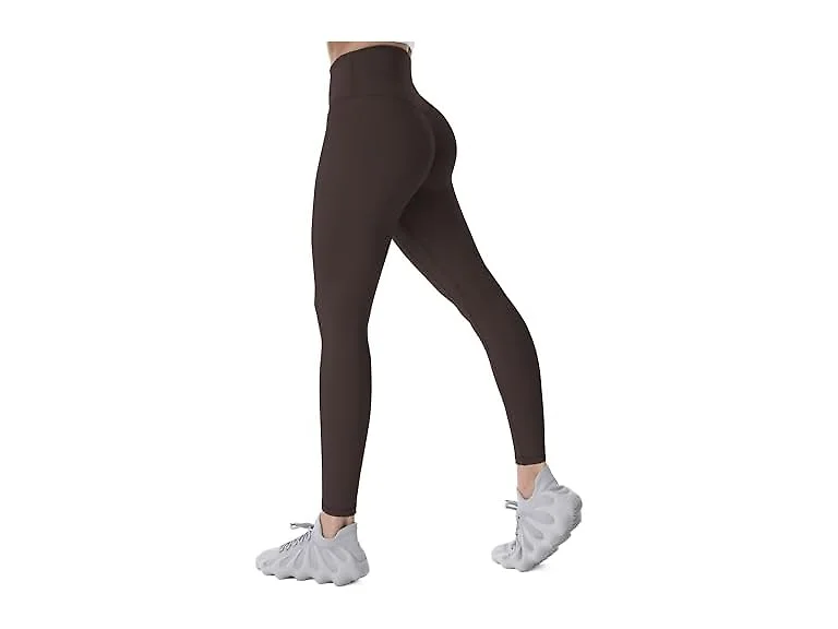 Sunzel Womens Leggings 28in L Brown