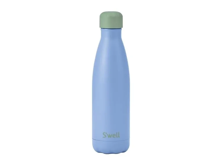 S'well Stainless Steel Water Bottle, 17oz, Chambray