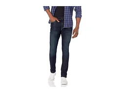 Amazon Essentials Men's Skinny-Fit Stretch Jean - Discontinued Colors, Dark Indigo/Rinsed, 36W x 28L