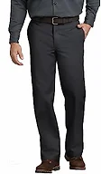 Dickies Men’s Original 874 Work Pants – Durable Straight Leg Uniform Trousers for Men, Ideal for Industrial or Office Use, Black, 42W x 28L