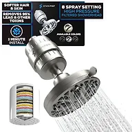 5" Round 23-Stage Filter Shower Head