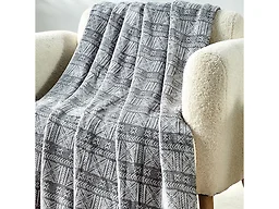 Luxury Home TAKODA-THROW Ultra Soft Plush Throw Blanket