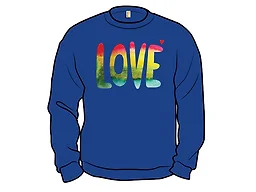 Watercolor Rainbow Love
