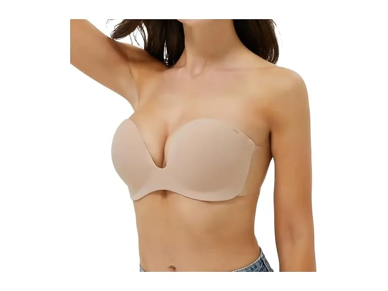 Just Behavior Women (DD) Backless Adhesive Dress