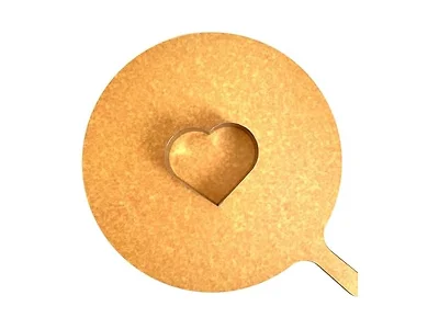 Lloyd Pans Heart Baking Mold 6 by 6 by 1.5 Inch
