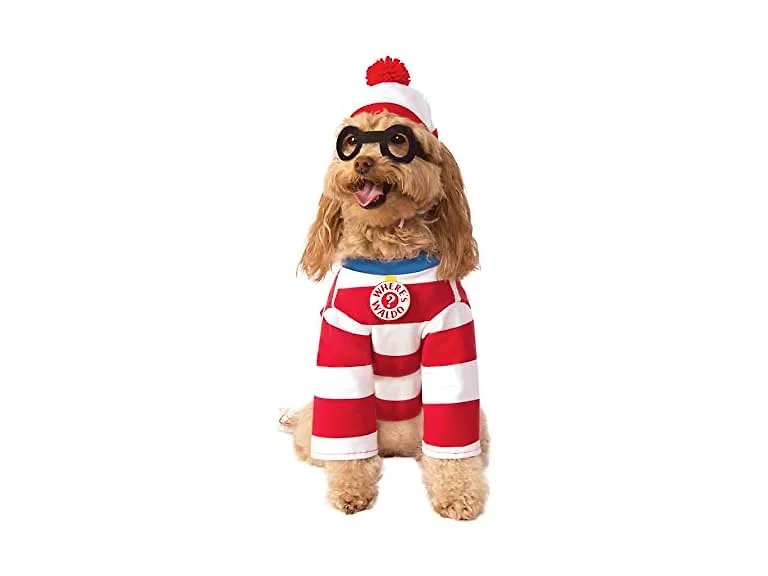 Where's Waldo: Waldo Pet Costume for For Dogs