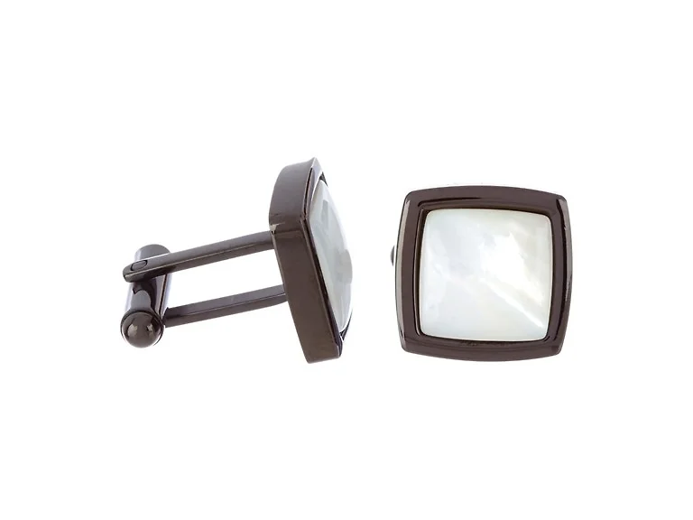 Genuine Mother Of Pearl Cuff Links
