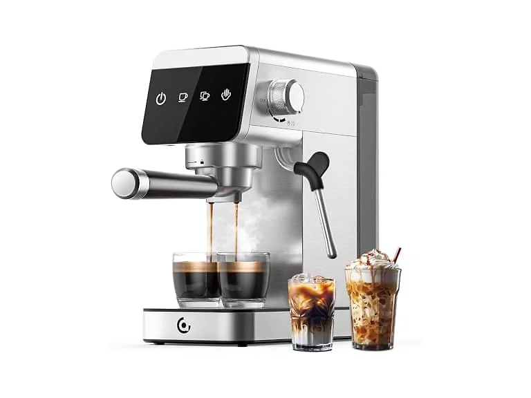 AMZCHEF 20 Bar Espresso, LED Touch